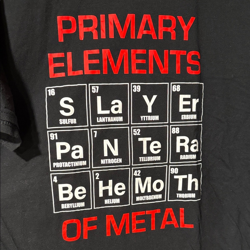 Primary elements of metal shirt 2 XL